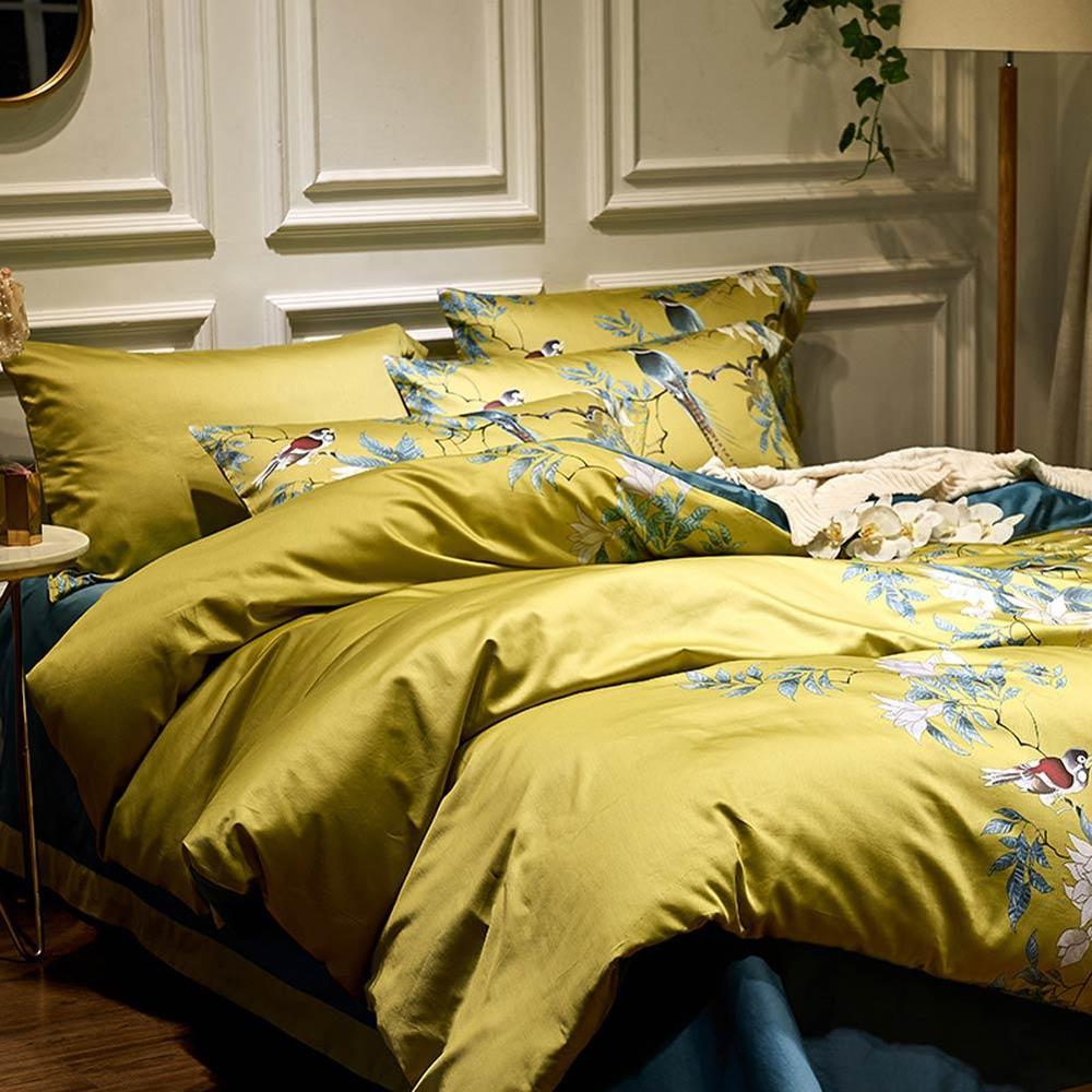Bohemian Orient Duvet Cover Set - 100% Egyptian Cotton, 500 TC, King & Queen Sizes
