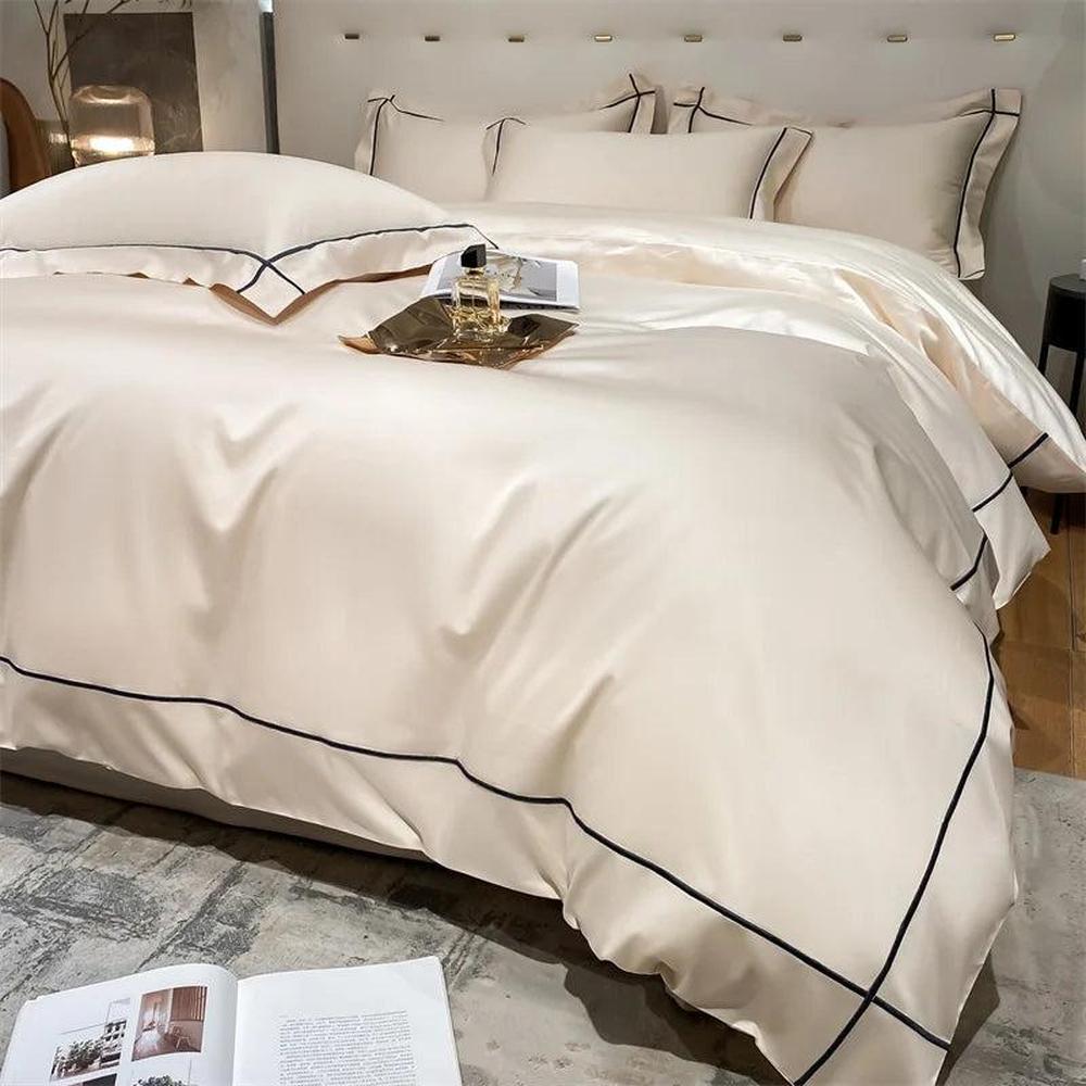 Luxury Egyptian Cotton Bedding Set with Duvet Cover & Pillowcases