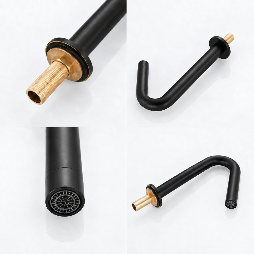 Smart Touch Gold Bathroom Faucet with Automatic Sensor