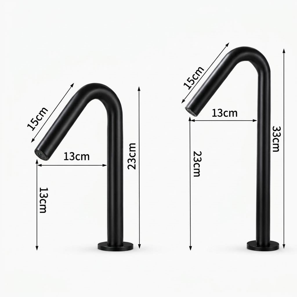 Smart Touch Gold Bathroom Faucet with Automatic Sensor