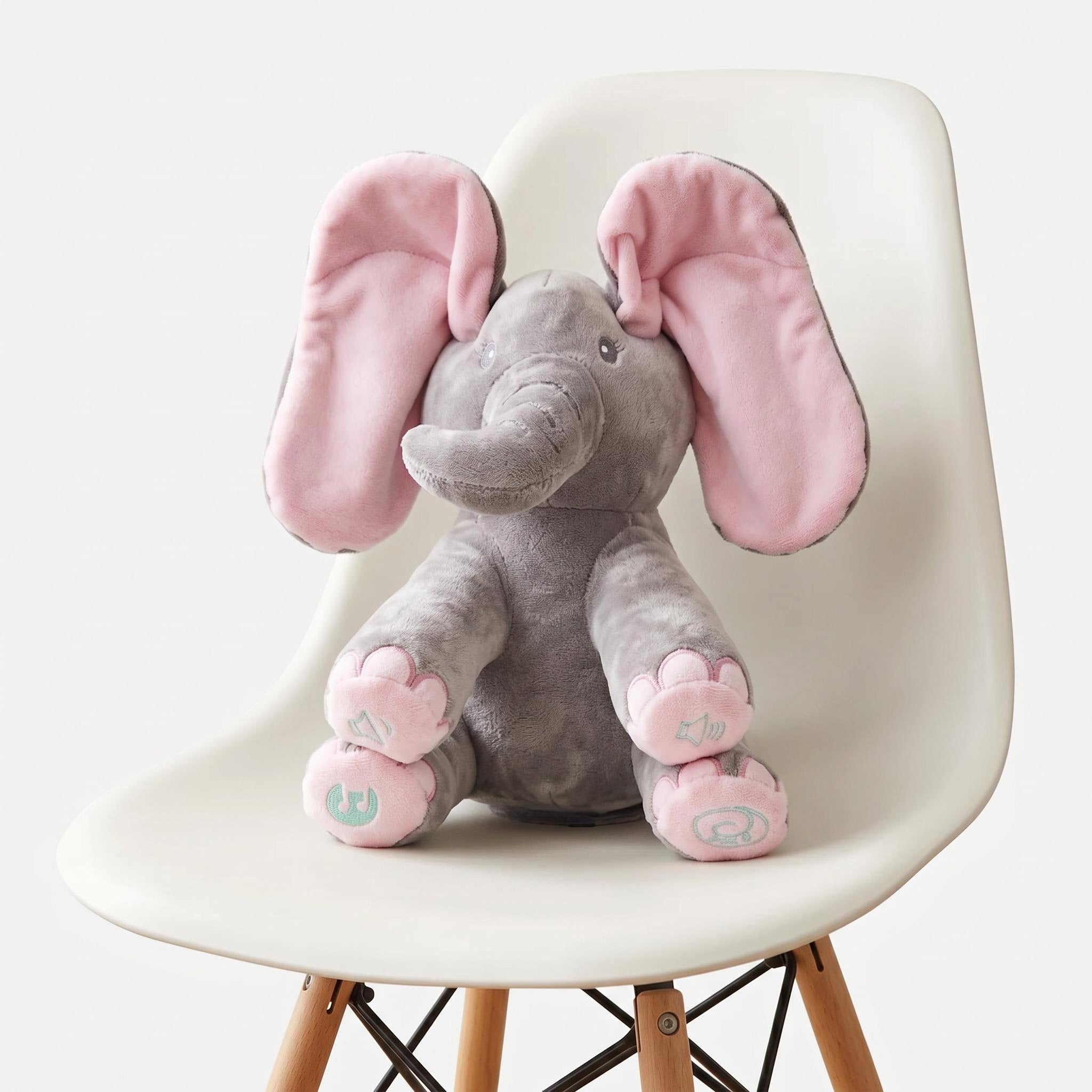 Animated Elephant Plush Toy for Interactive Play
