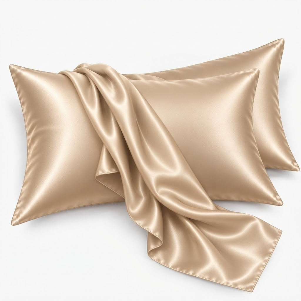 19 Momme Mulberry Silk Pillowcase for Hair Care with Envelope Closure
