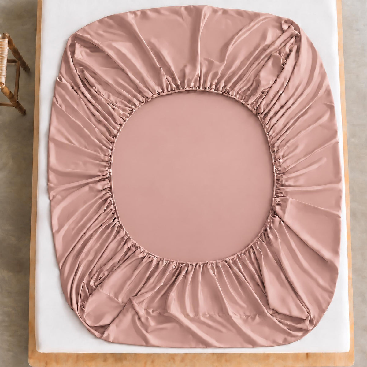 100% Pure Mulberry Silk Fitted Sheet - Grade A Deep With Pocket