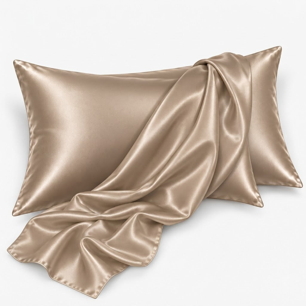 19 Momme Mulberry Silk Pillowcase for Hair Care with Envelope Closure