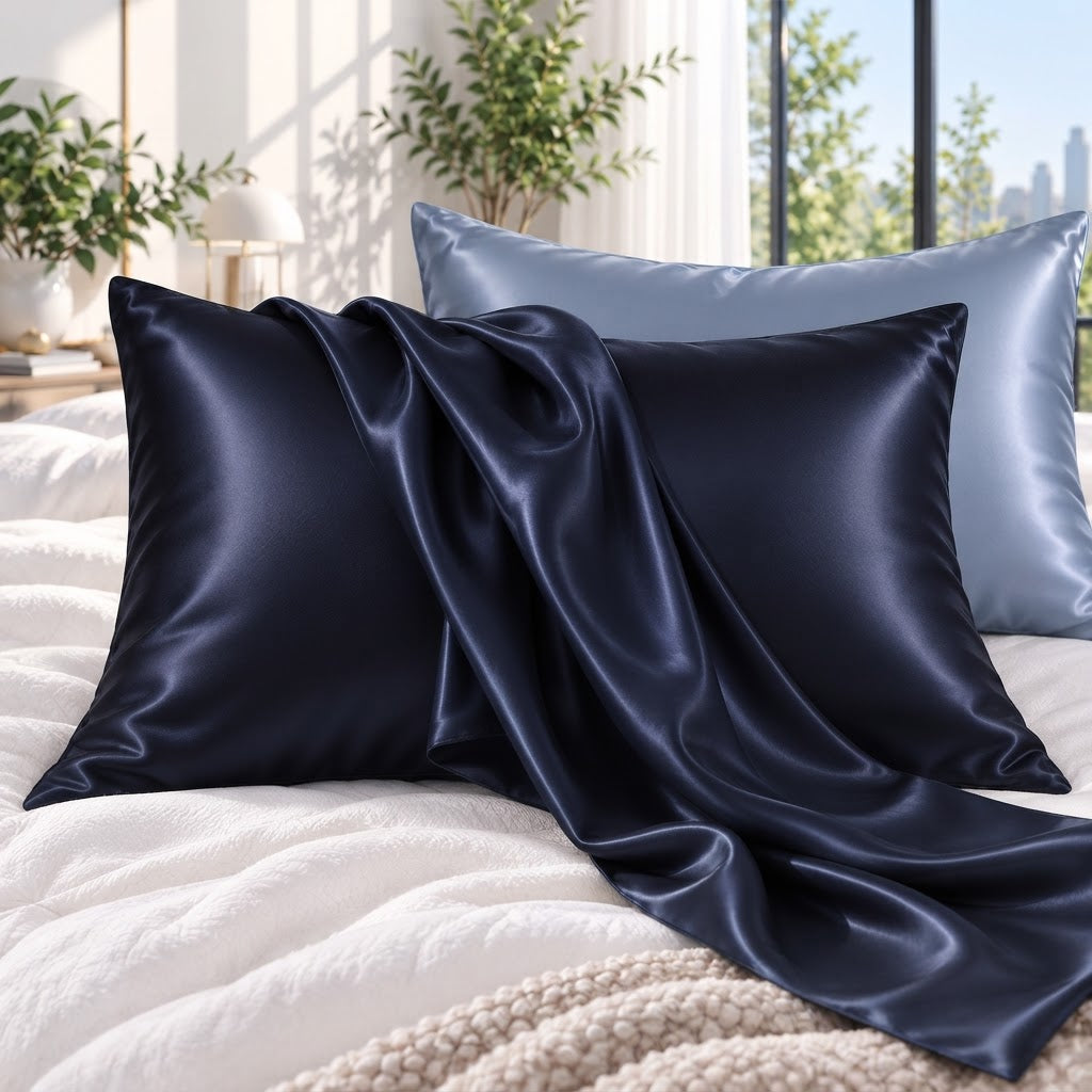 22 Momme Mulberry Silk Pillowcase for Hair with Envelope Closure