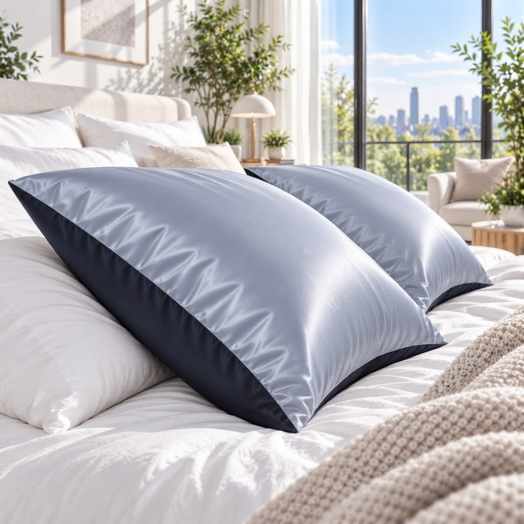 22 Momme Mulberry Silk Pillowcase for Hair with Envelope Closure