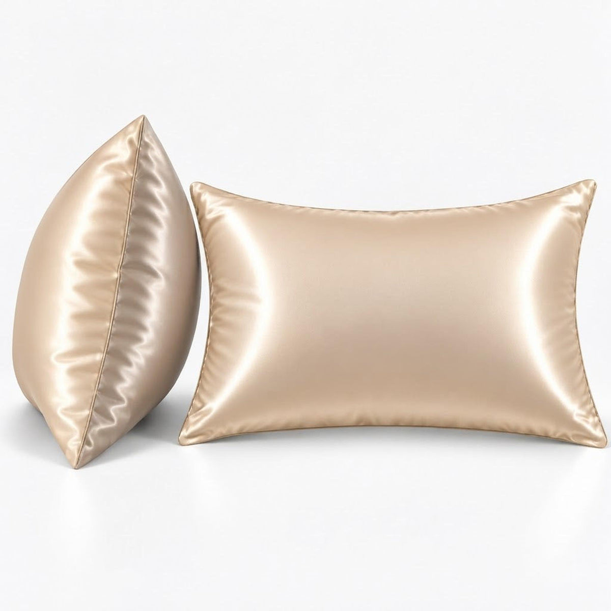 22 Momme Mulberry Silk Pillowcase with Hidden Zipper for Hair Care-Pillowcases-Glompi-Glompi