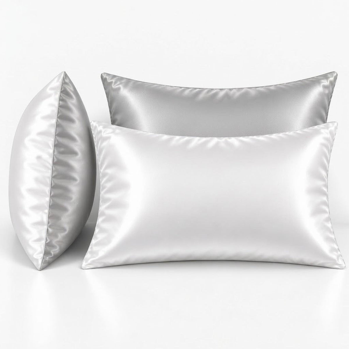 22 Momme Mulberry Silk Pillowcase with Hidden Zipper for Hair Care-Pillowcases-Glompi-Glompi