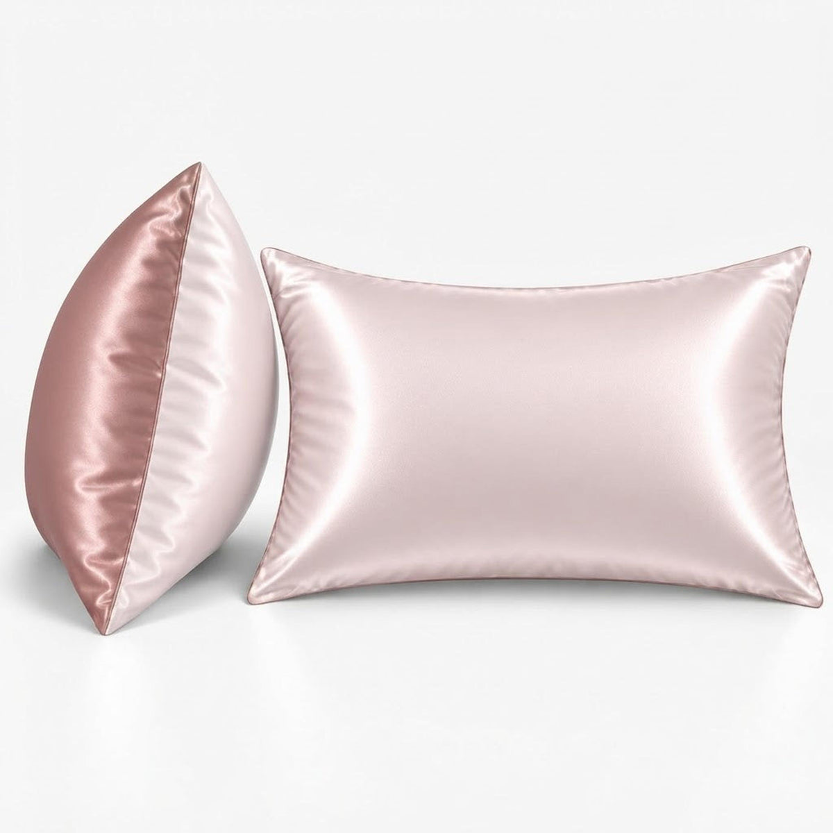 22 Momme Mulberry Silk Pillowcase with Hidden Zipper for Hair Care-Pillowcases-Glompi-Glompi