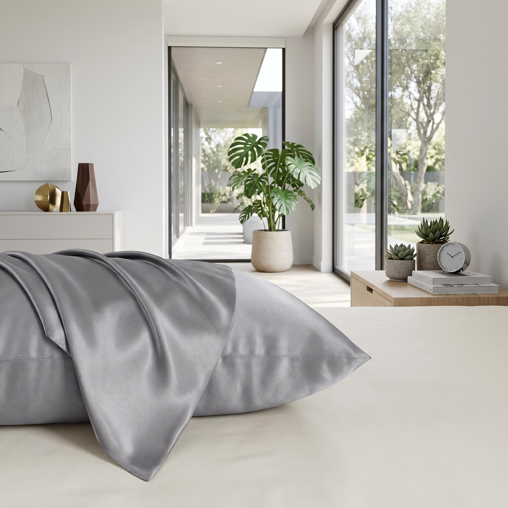 Silk Pillowcase Set for Hair - Luxurious Soft Texture