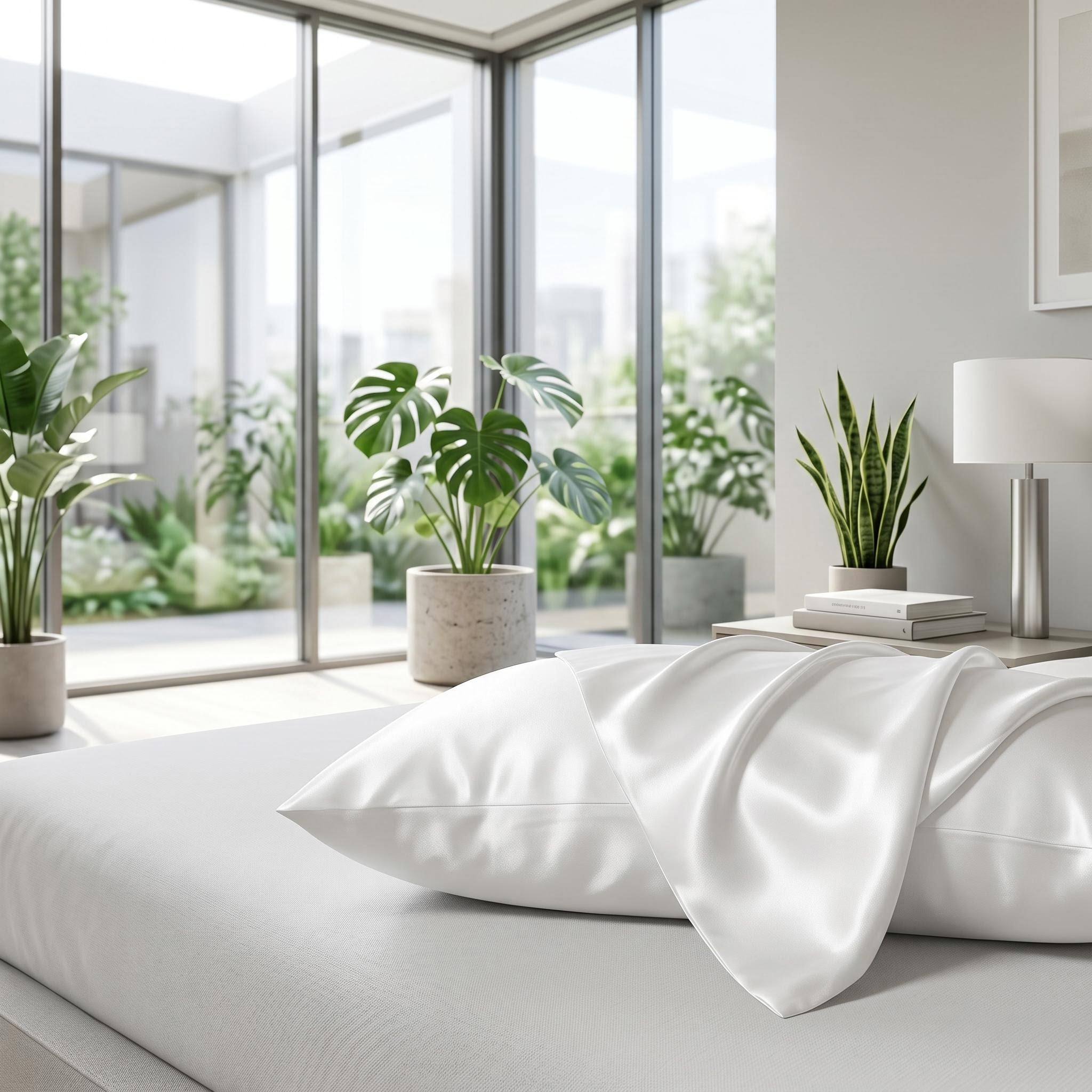 Silk Pillowcase Set for Hair - Luxurious Soft Texture
