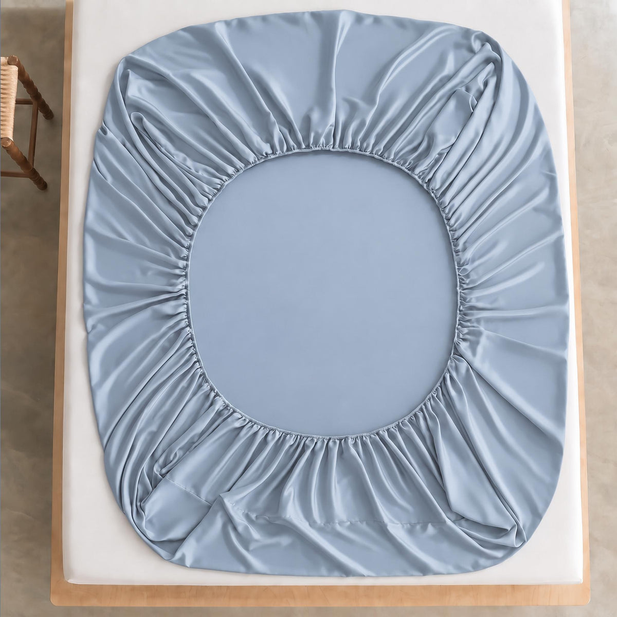 100% Pure Mulberry Silk Fitted Sheet - Grade A Deep With Pocket
