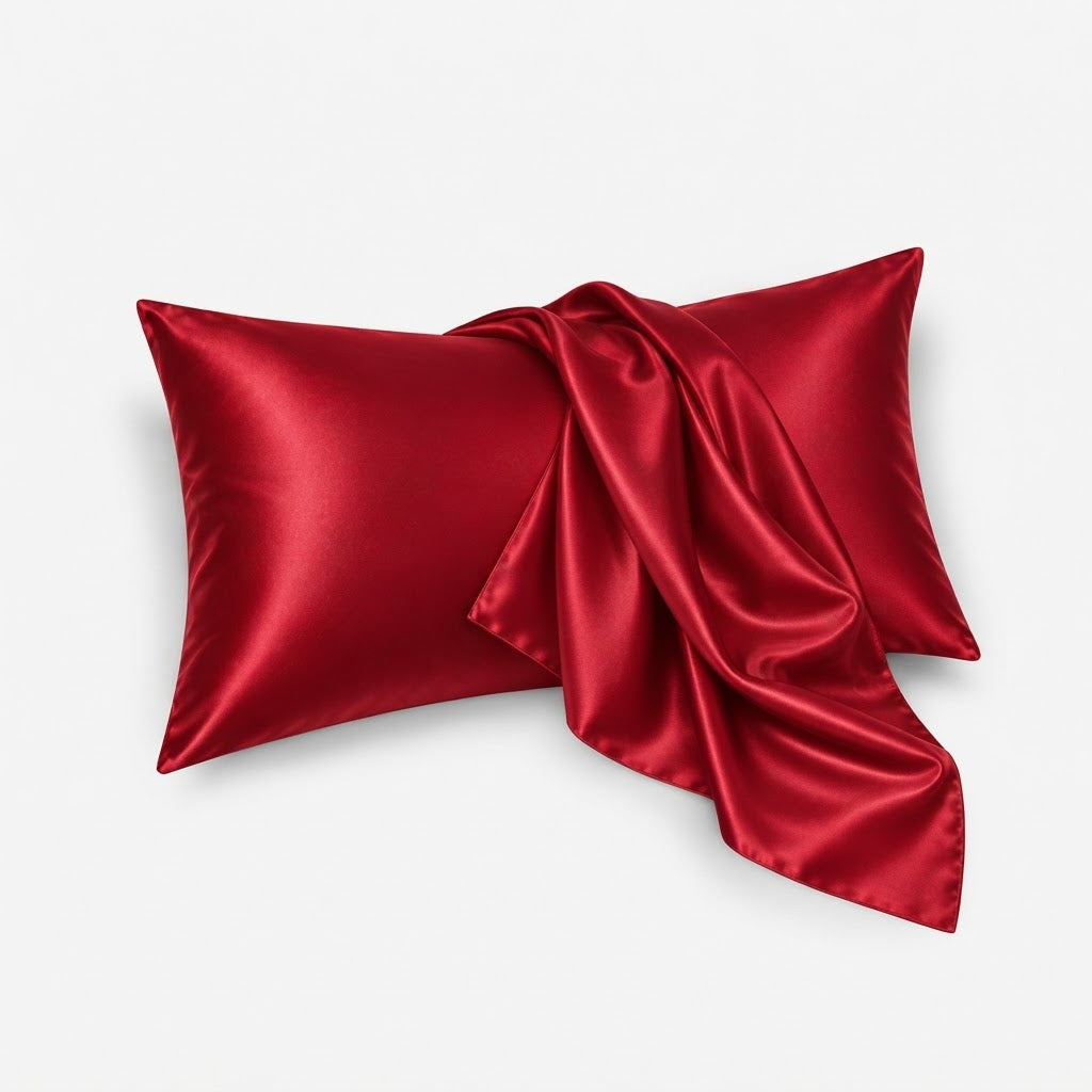 19 Momme Mulberry Silk Pillowcase for Hair Care with Envelope Closure