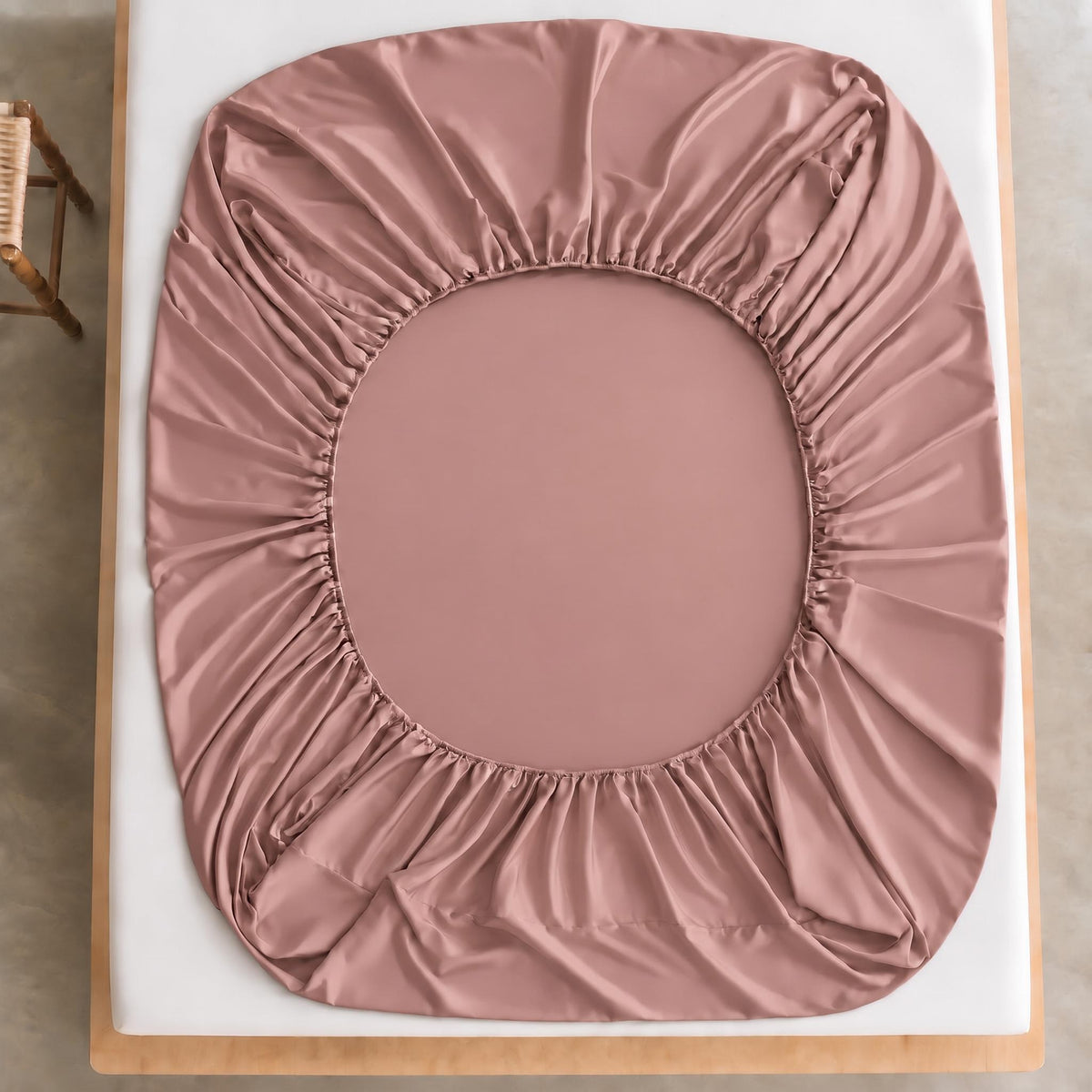 100% Pure Mulberry Silk Fitted Sheet - Grade A Deep With Pocket