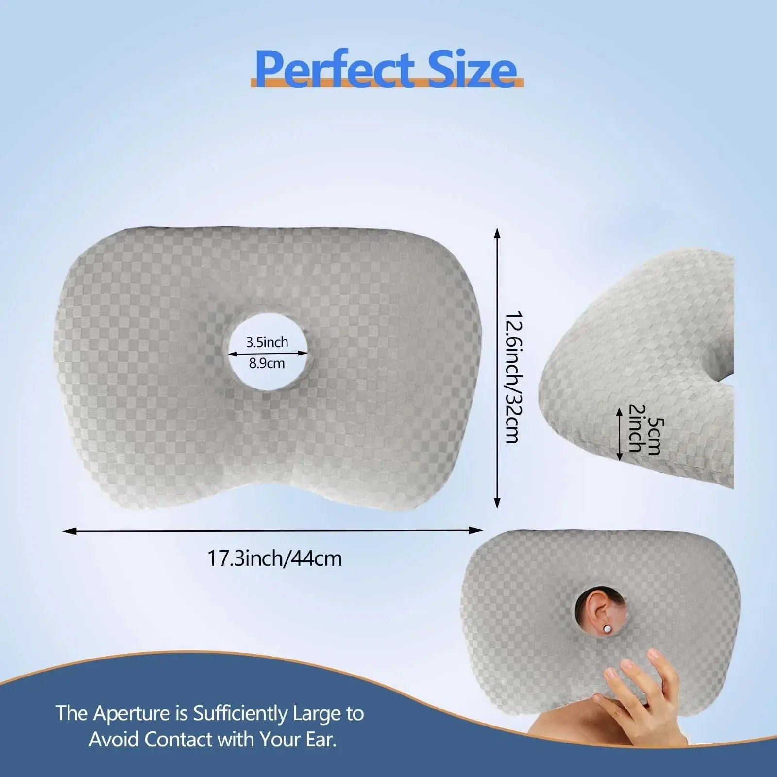 Adjustable Ear Support Pillow