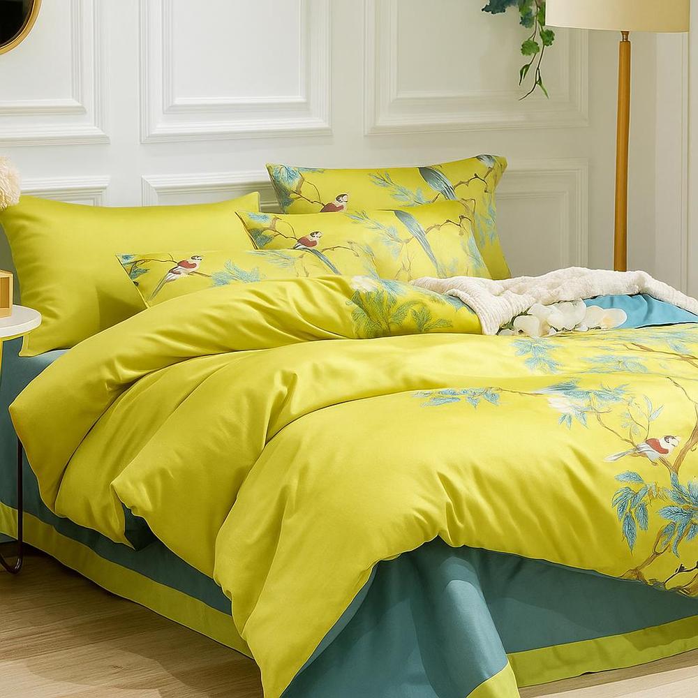 Bohemian Orient Duvet Cover Set - 100% Egyptian Cotton, 500 TC, King & Queen Sizes