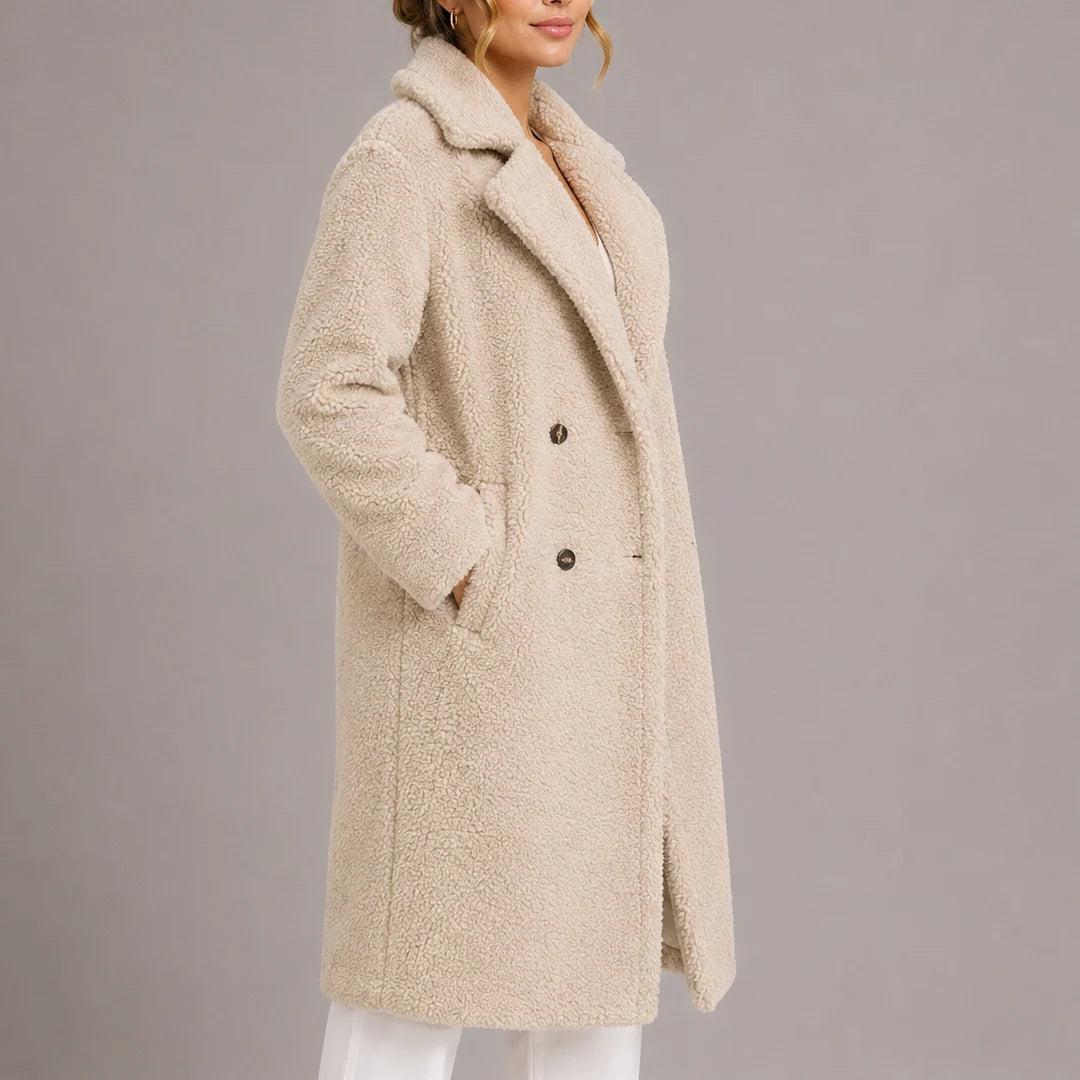 Classic Long Faux Fur Coat for Women, Winter Layering Essential 1