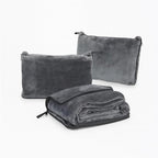 CozyNest - 2-in-1 Travel Blanket & Neck Pillow for Ultimate Comfort