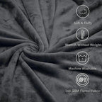 CozyNest - 2-in-1 Travel Blanket & Neck Pillow for Ultimate Comfort