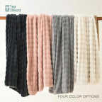 CozySoft Plush Fluffy Blanket - Soft, Versatile Couch & Bed Decor