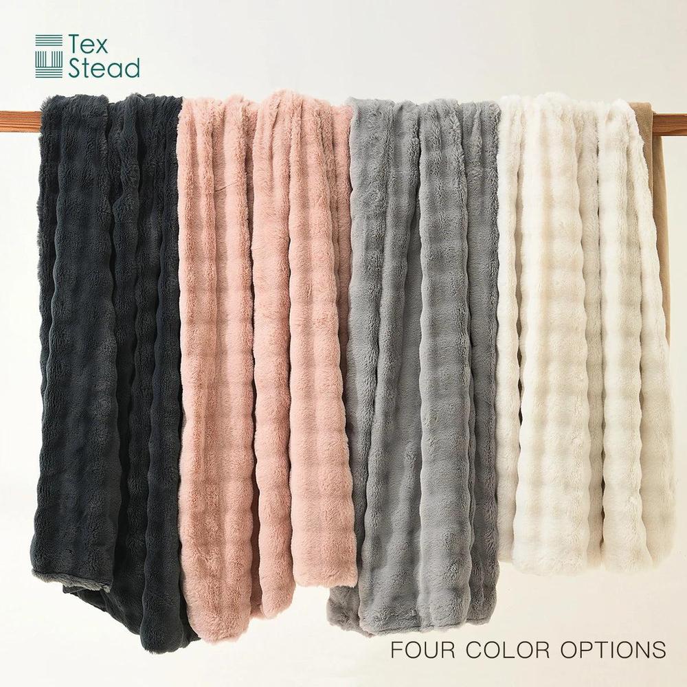 CozySoft Plush Fluffy Blanket - Soft, Versatile Couch & Bed Decor