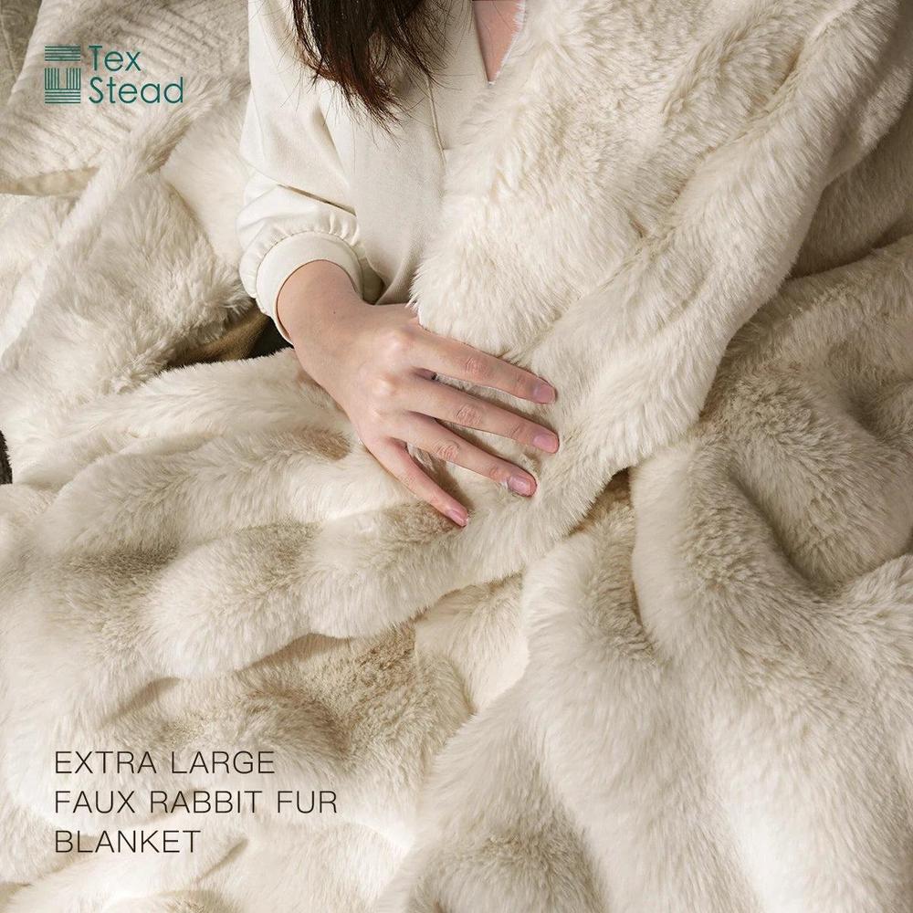 CozySoft Plush Fluffy Blanket - Soft, Versatile Couch & Bed Decor