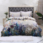 Elegant Floral Bedding Set - Luxurious Egyptian Cotton Duvet Covers