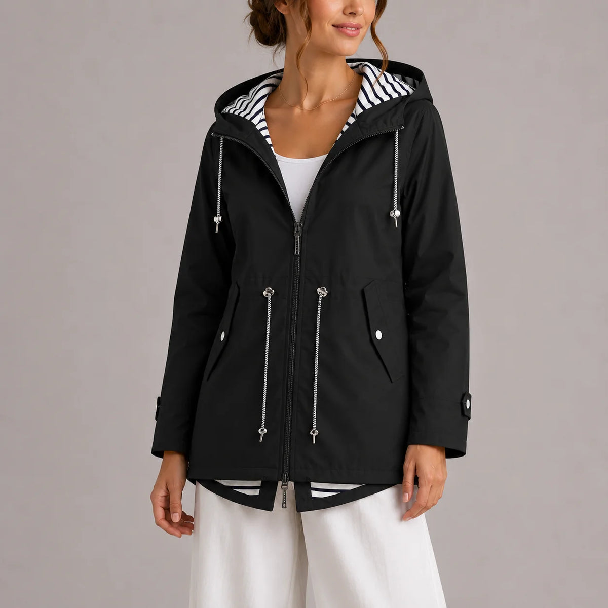 Elegant Women's Waterproof Jacket for All Seasons 2