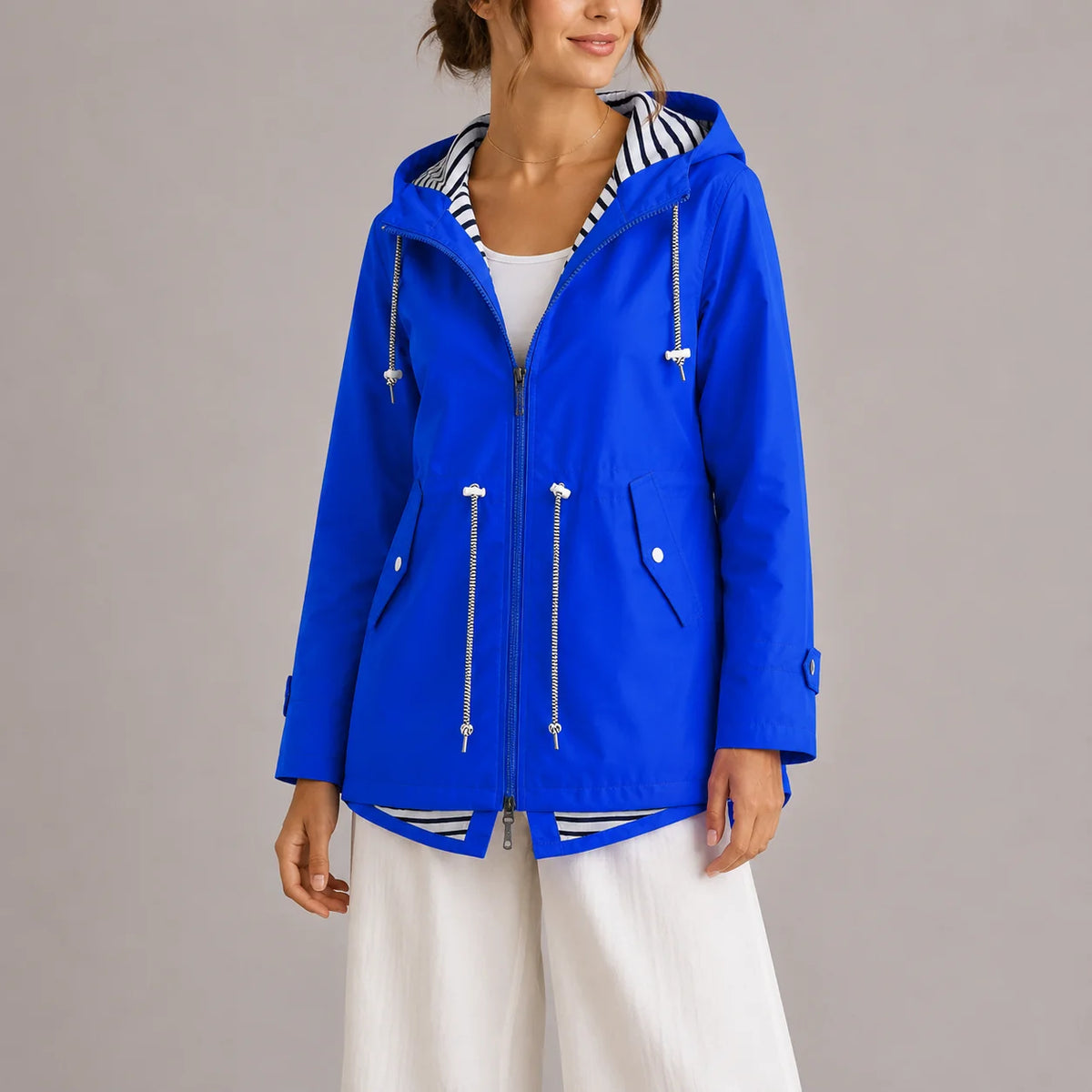 Elegant Women's Waterproof Jacket for All Seasons 4