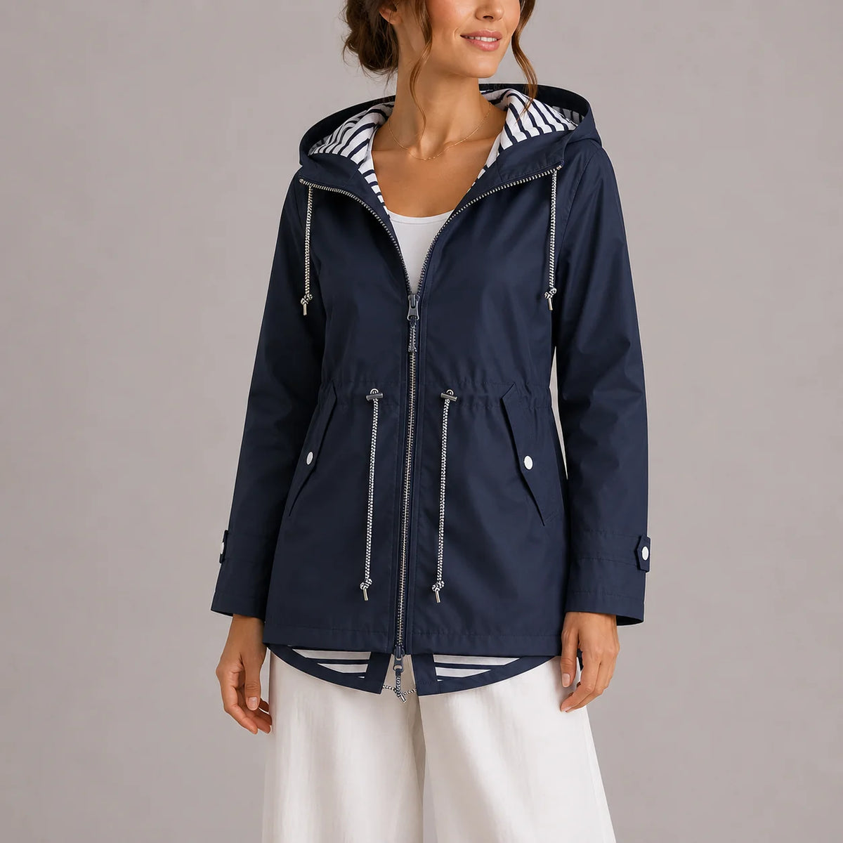 Elegant Women's Waterproof Jacket for All Seasons 3