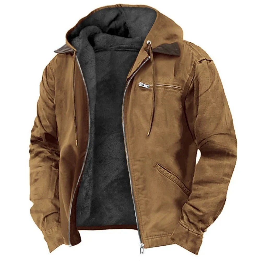 Elegant Waterproof Men's Jacket for Outdoor and Urban Wear 0