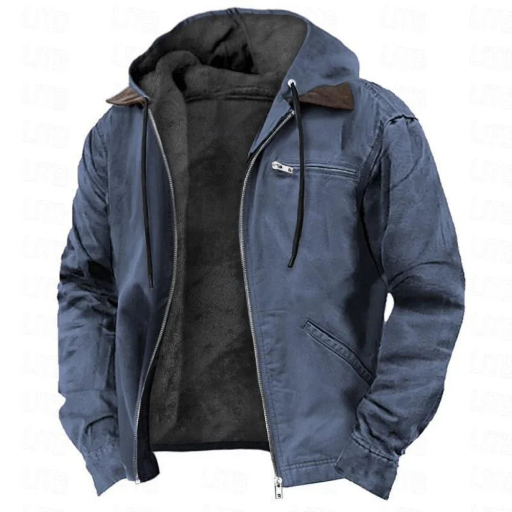 Elegant Waterproof Men's Jacket for Outdoor and Urban Wear 5