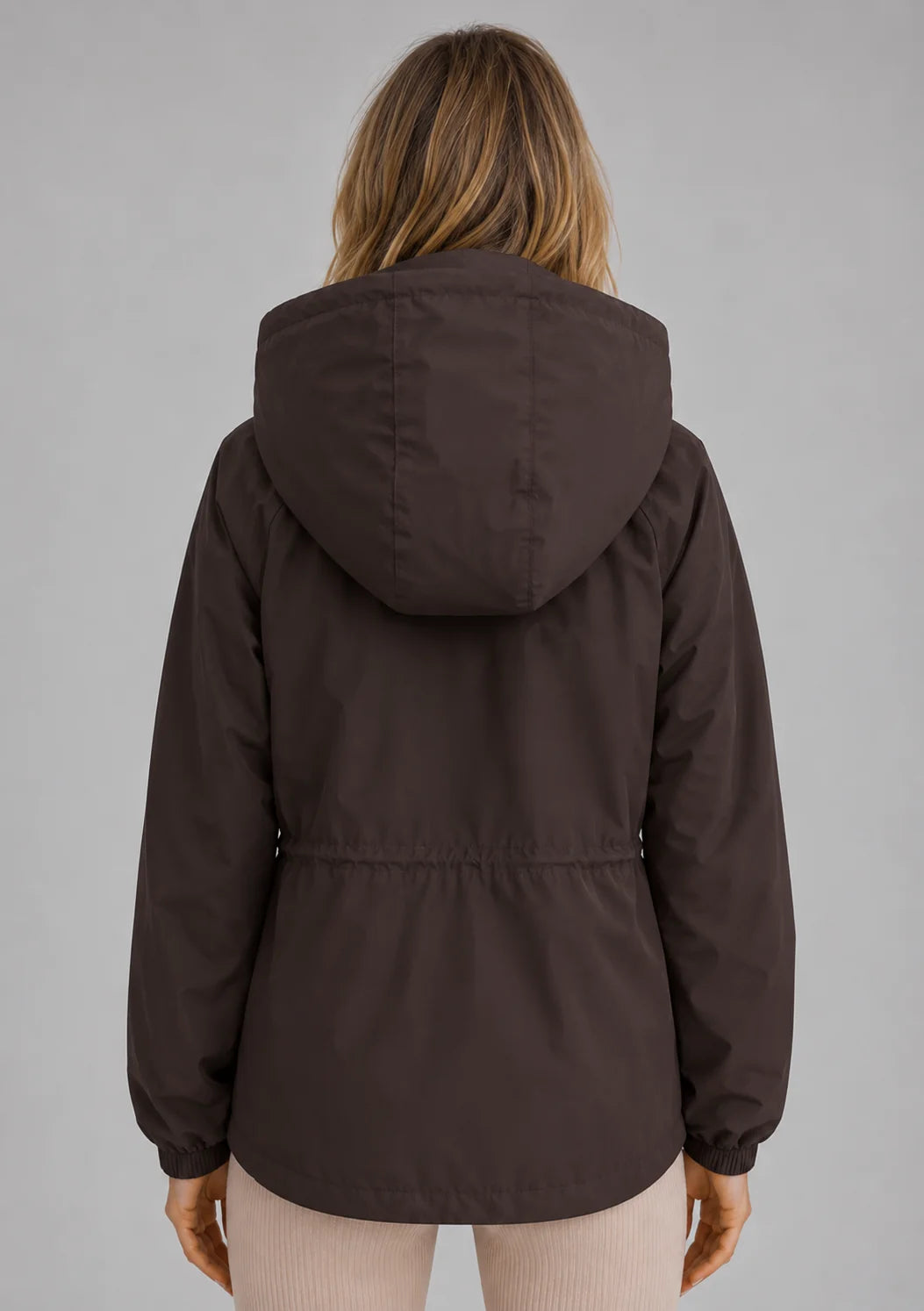 Hooded Lightweight Rain Jacket for Women 1