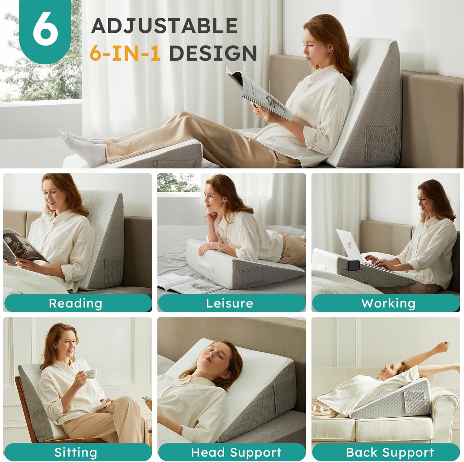Inclined Wedge Support Pillow 1