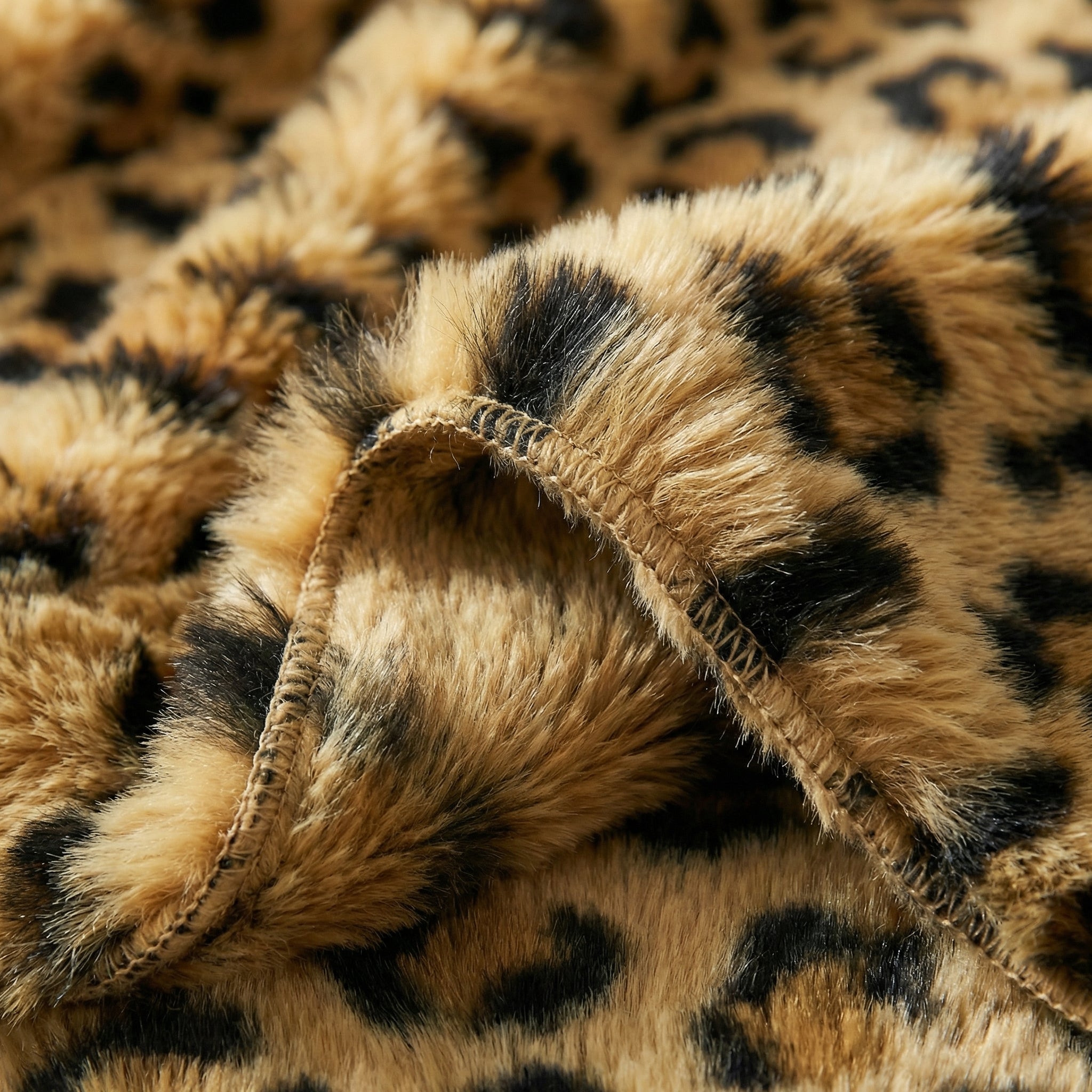 Leopard Print Throw Blanket
