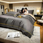 Luxury Egyptian Cotton Bedding Set with Duvet Cover & Pillowcases
