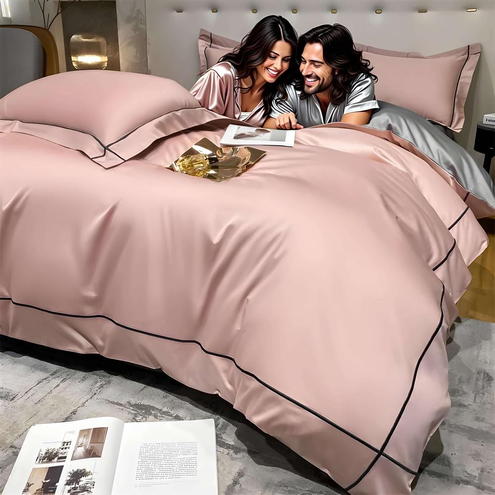 Luxury Egyptian Cotton Bedding Set with Duvet Cover & Pillowcases