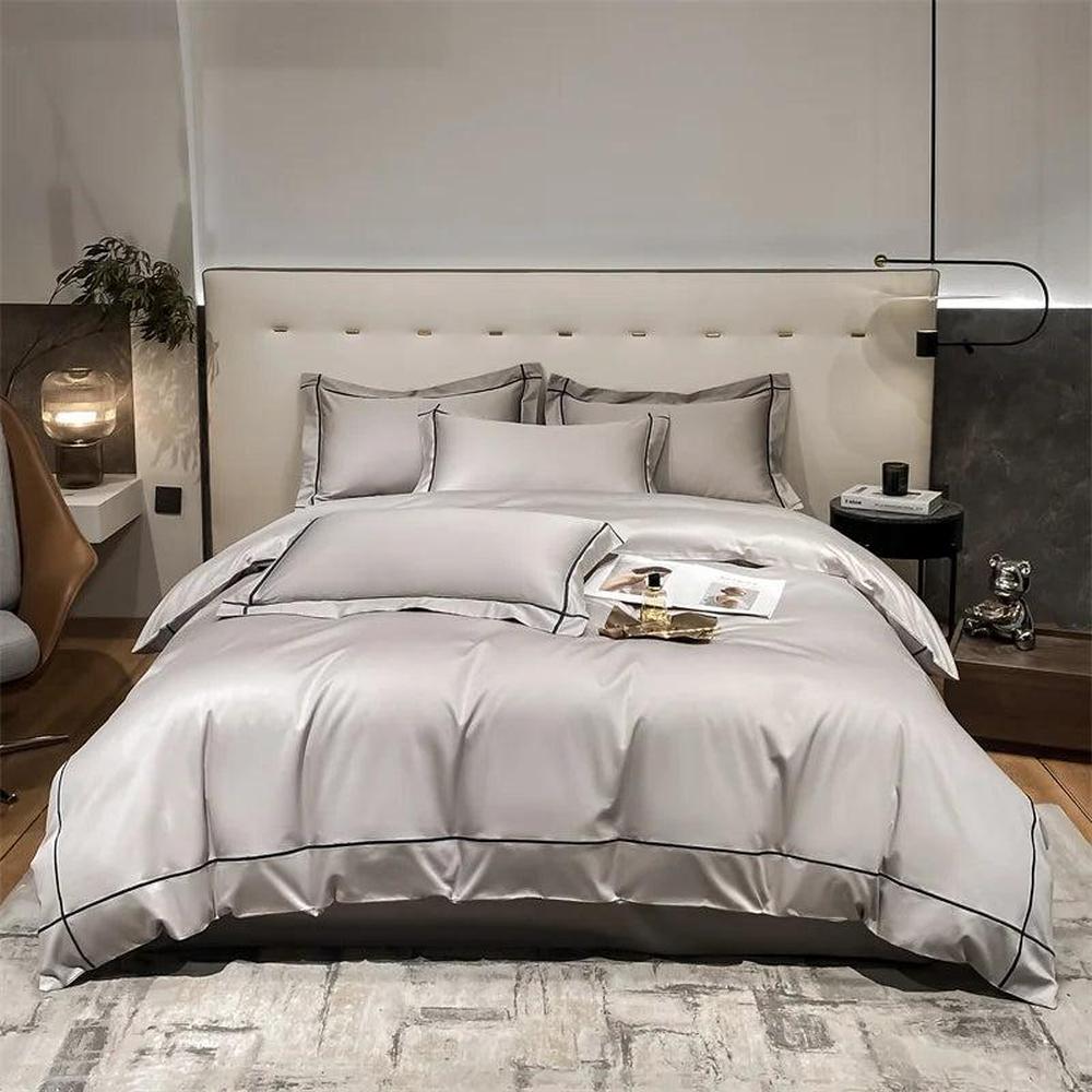 Luxury Egyptian Cotton Bedding Set with Duvet Cover & Pillowcases