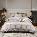 Luxury Egyptian Cotton Bedding Set with Duvet Cover & Pillowcases