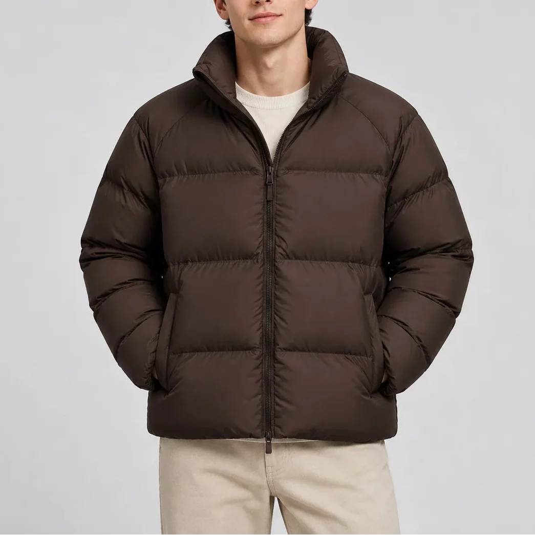 Men's Insulated Short Puffer Jacket 0