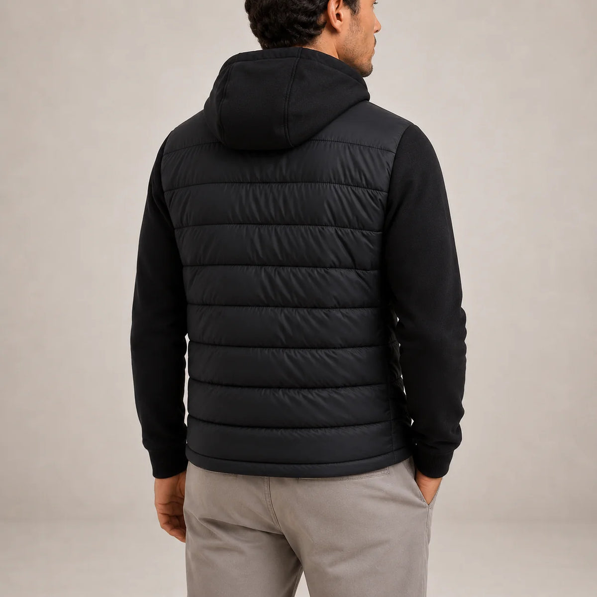 Men's Lightweight Hooded Puffer Jacket for Everyday Wear 1