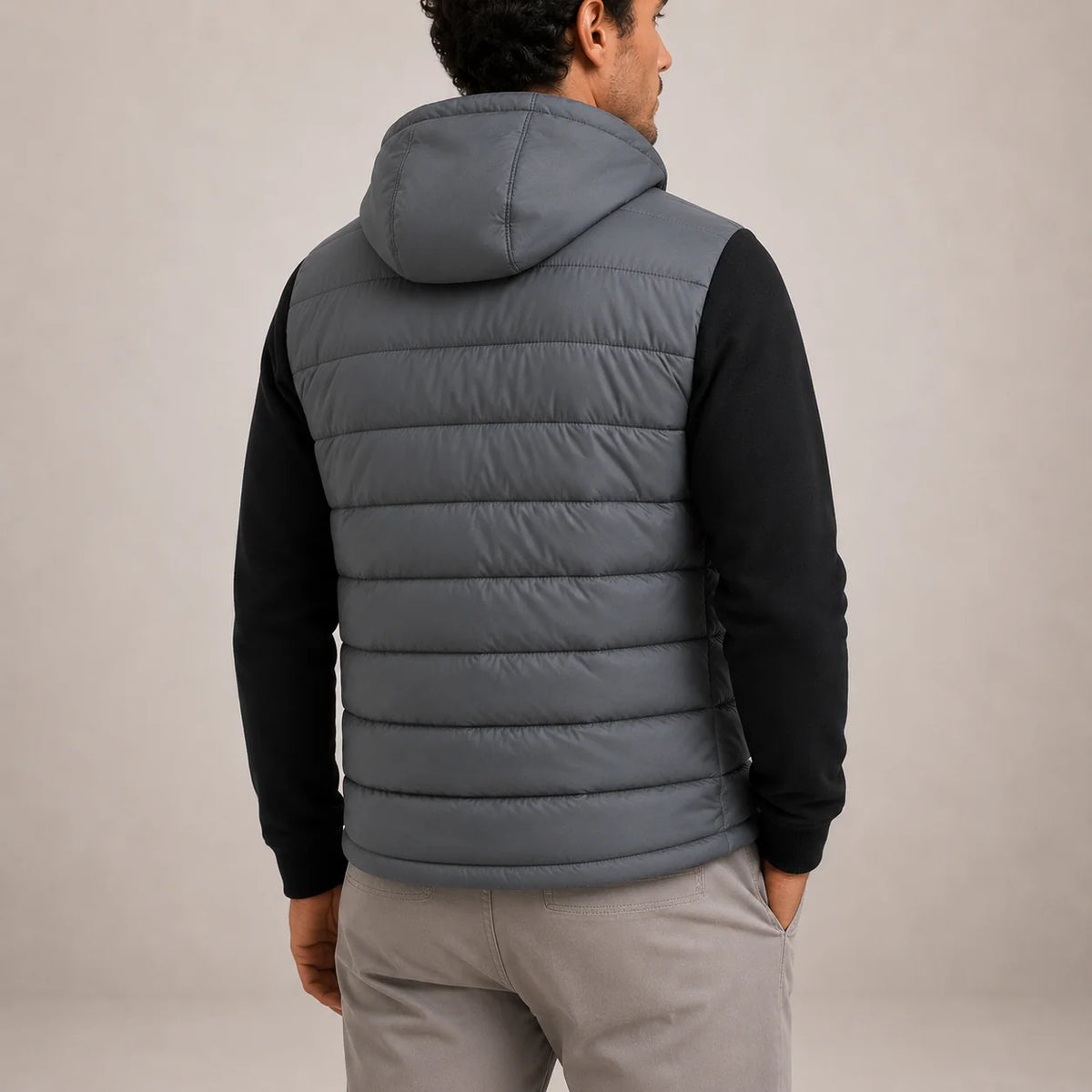 Men's Lightweight Hooded Puffer Jacket for Everyday Wear 3
