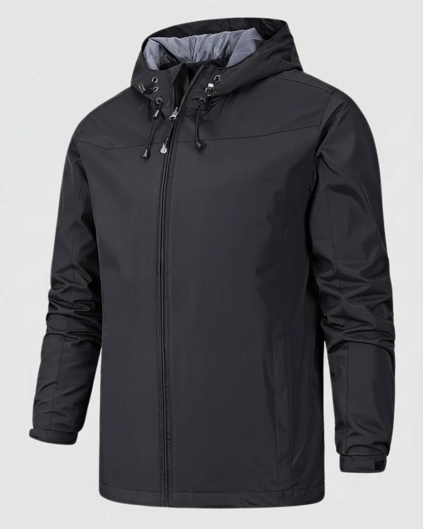 Modern Waterproof Unisex Rain Jacket for All-Weather Wear 0