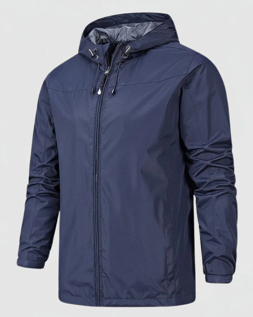 Modern Waterproof Unisex Rain Jacket for All-Weather Wear 0