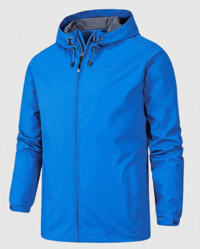 Modern Waterproof Unisex Rain Jacket for All-Weather Wear 3