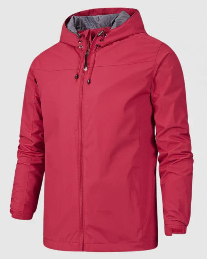 Modern Waterproof Unisex Rain Jacket for All-Weather Wear 4