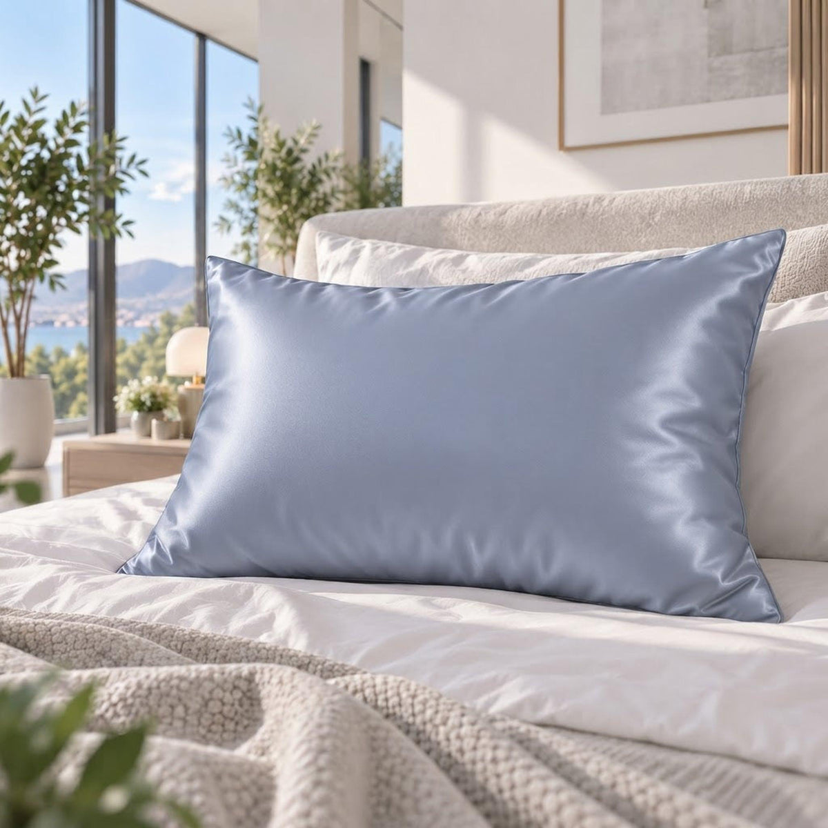 Mulberry Silk Pillowcase Set with Envelope Closure-Pillowcases-Glompi-Glompi