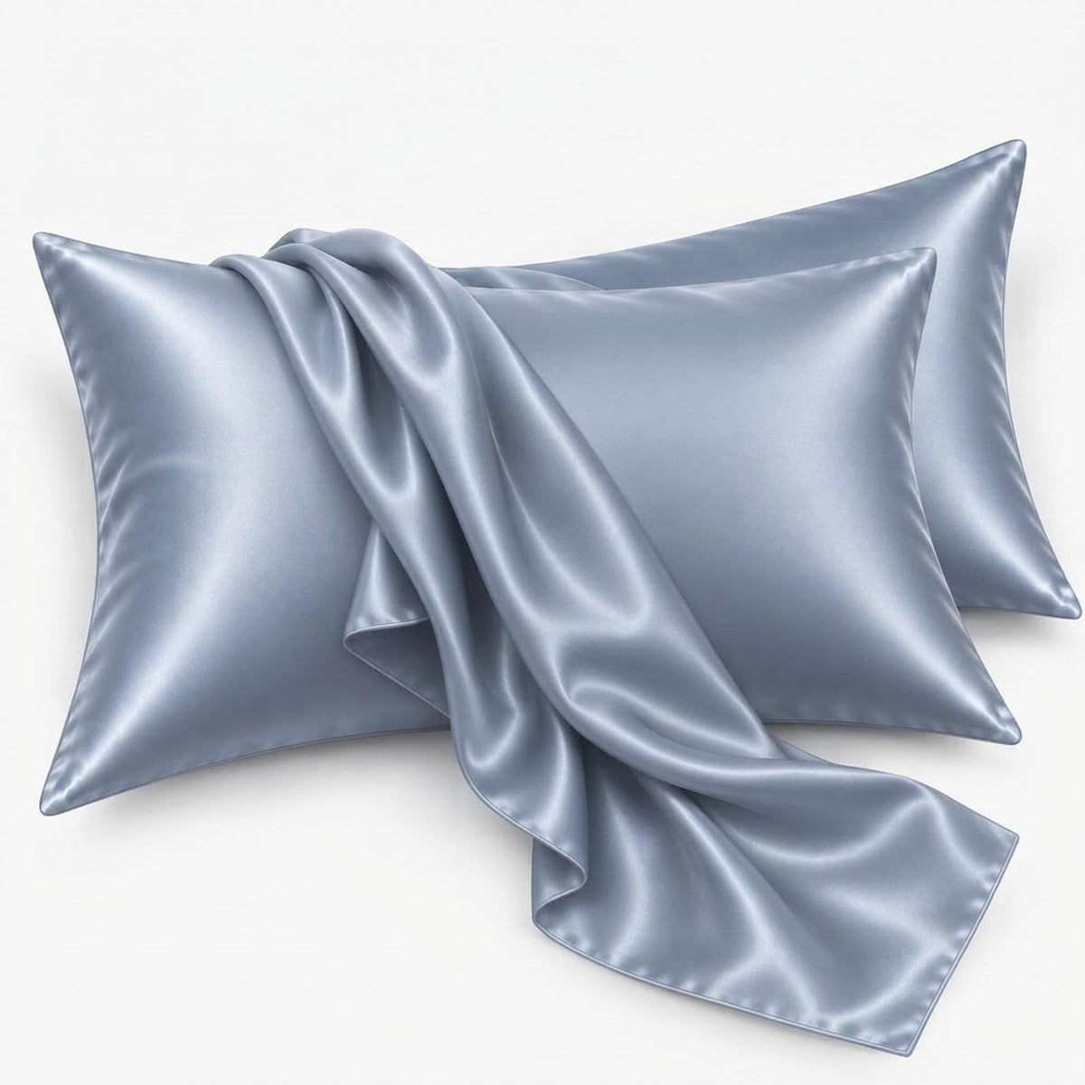 Mulberry Silk Pillowcase Set with Envelope Closure-Pillowcases-Glompi-Glompi