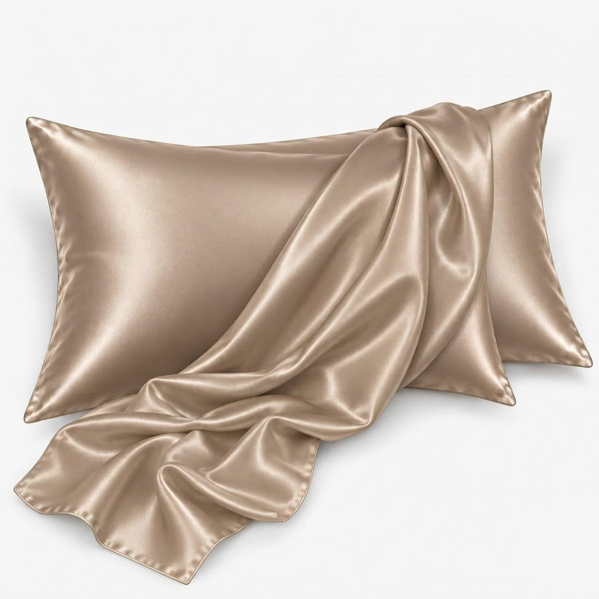 Mulberry Silk Pillowcase Set with Envelope Closure-Pillowcases-Glompi-Glompi