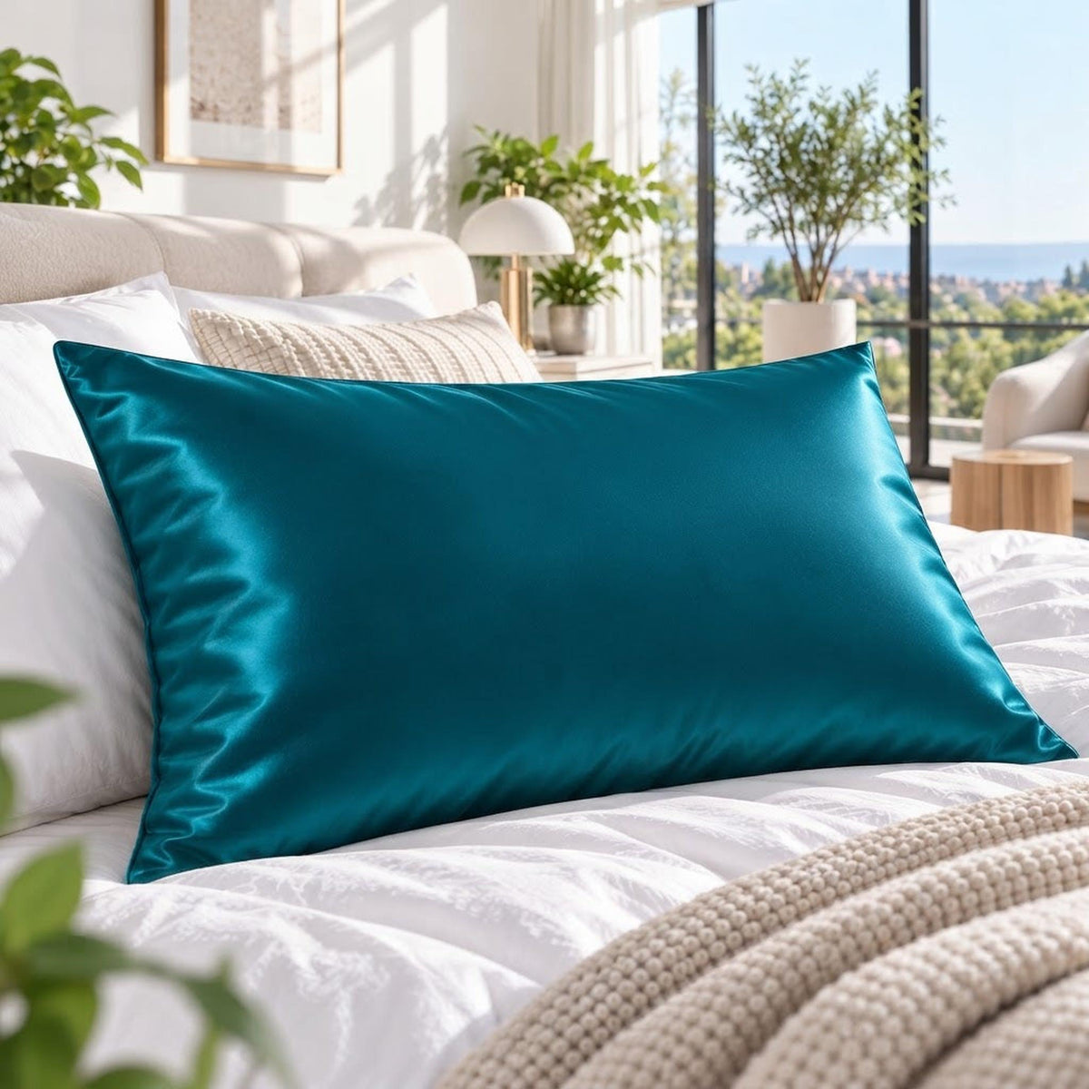 Mulberry Silk Pillowcase Set with Envelope Closure-Pillowcases-Glompi-Glompi